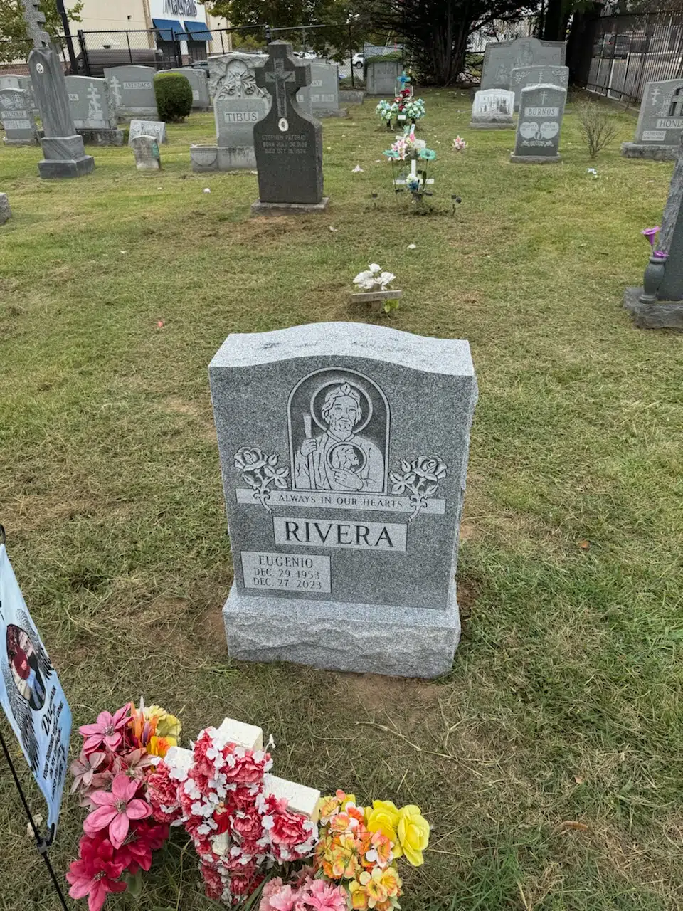 Granite Headstone hand-carved by Granite Memorial Shop in NJ — image 4