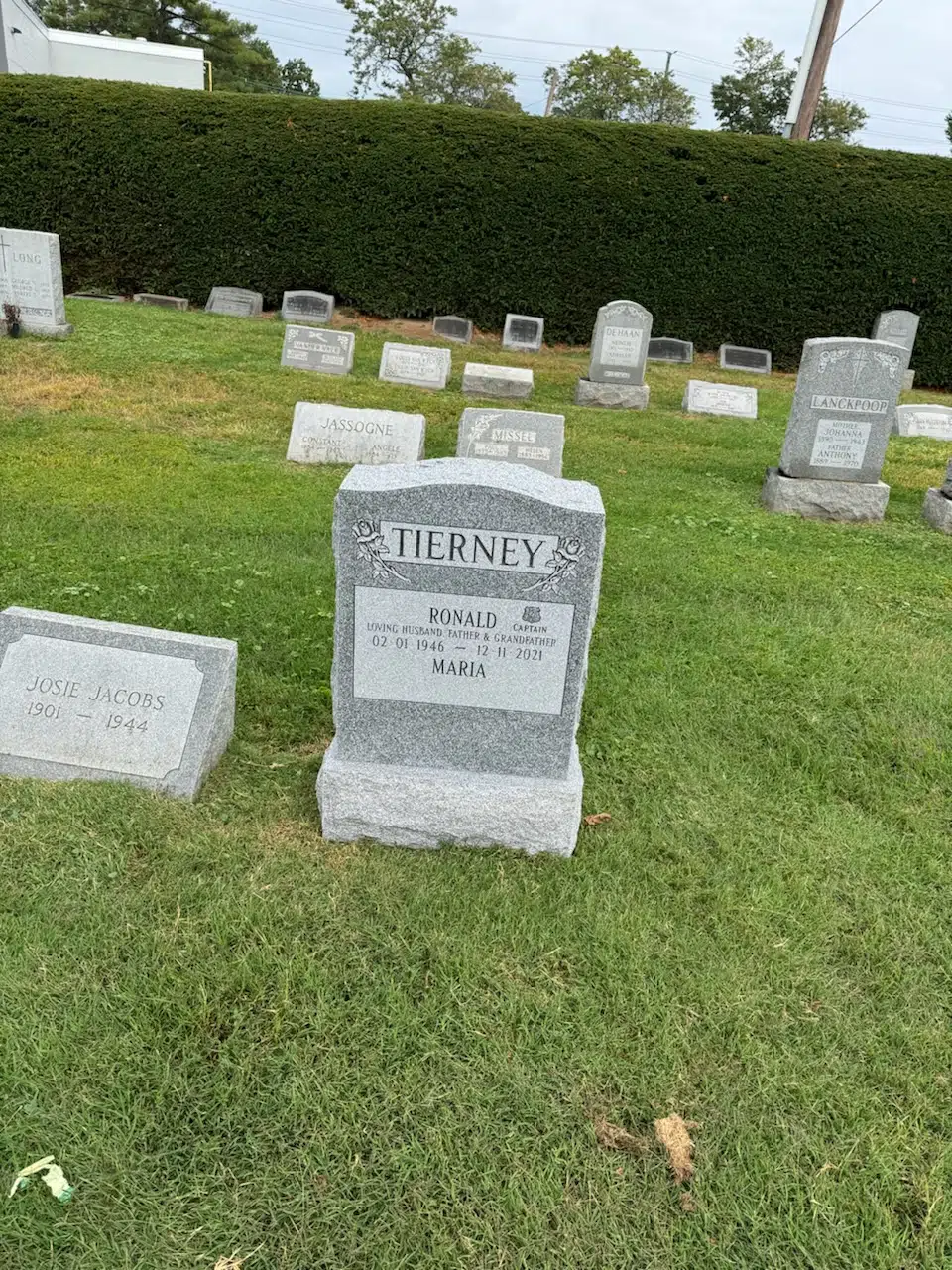 Granite Headstone hand-carved by Granite Memorial Shop in NJ — image 5