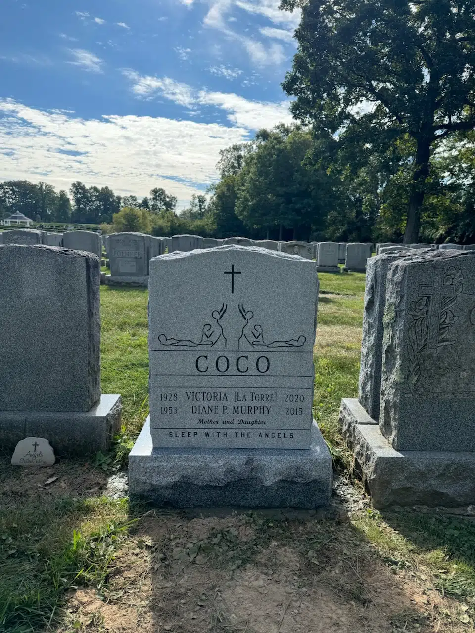 Granite Headstone hand-carved by Granite Memorial Shop in NJ — image 6