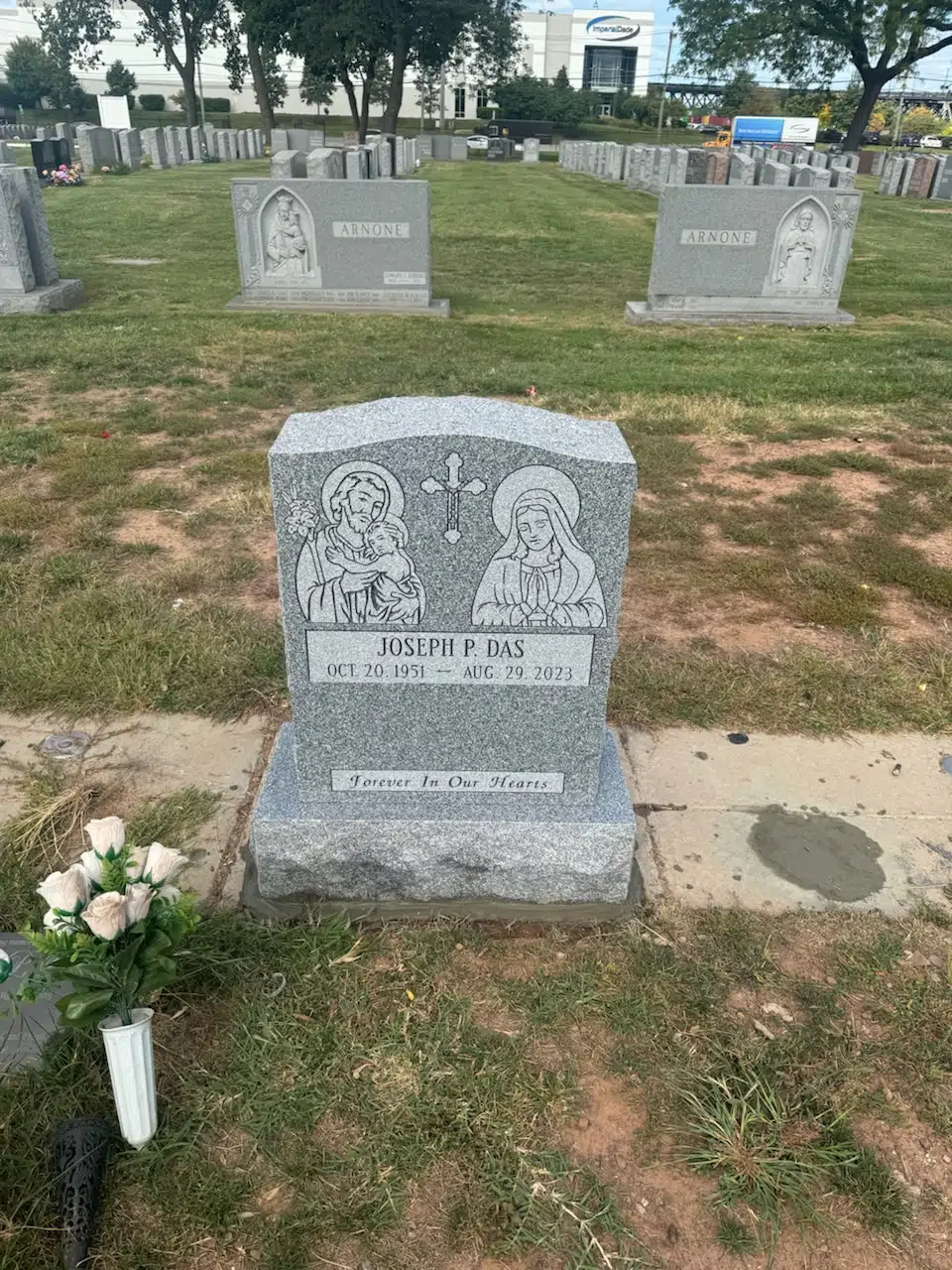 Granite Headstone hand-carved by Granite Memorial Shop in NJ — image 7